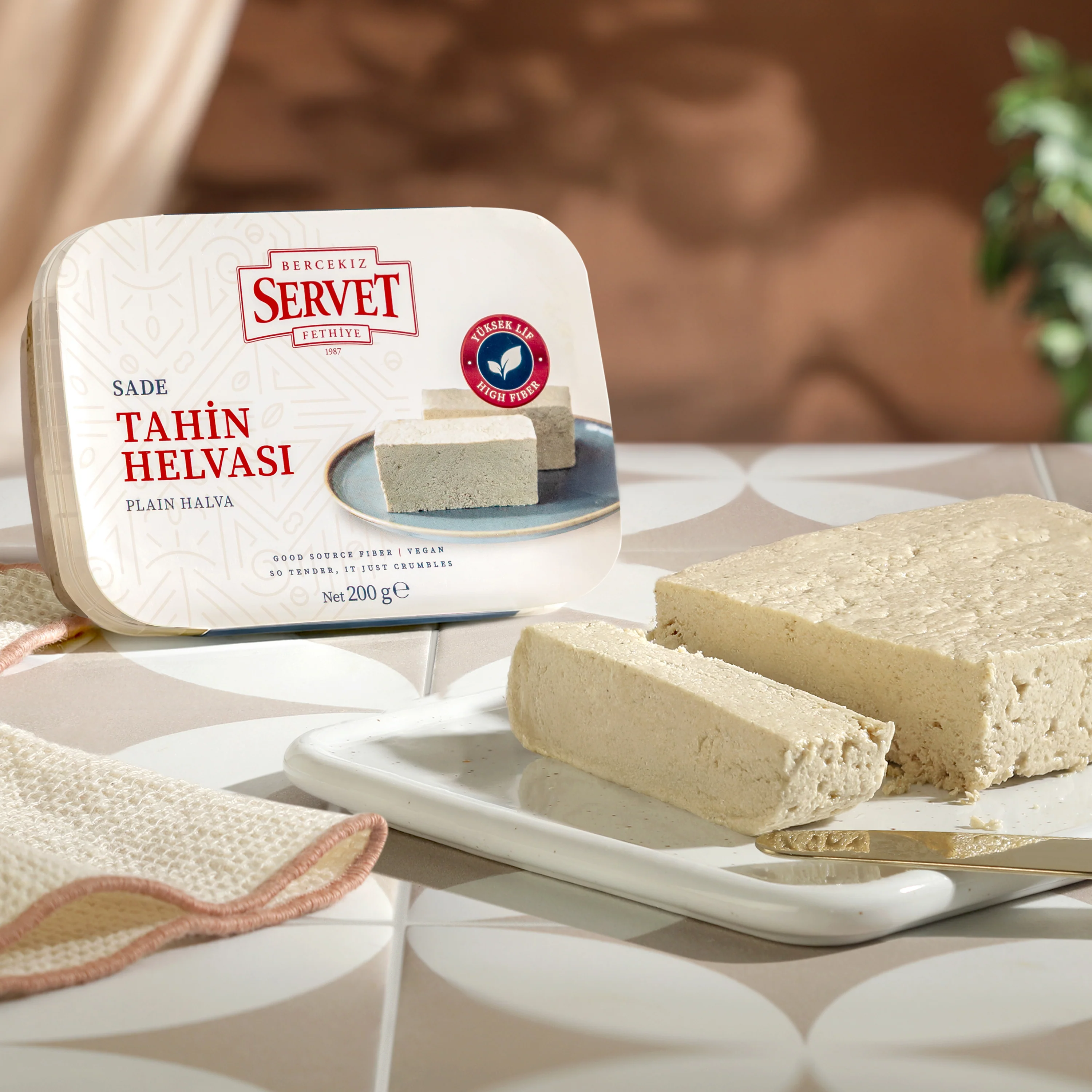 Sade Taze Tahin Helvası 200g - Image 3