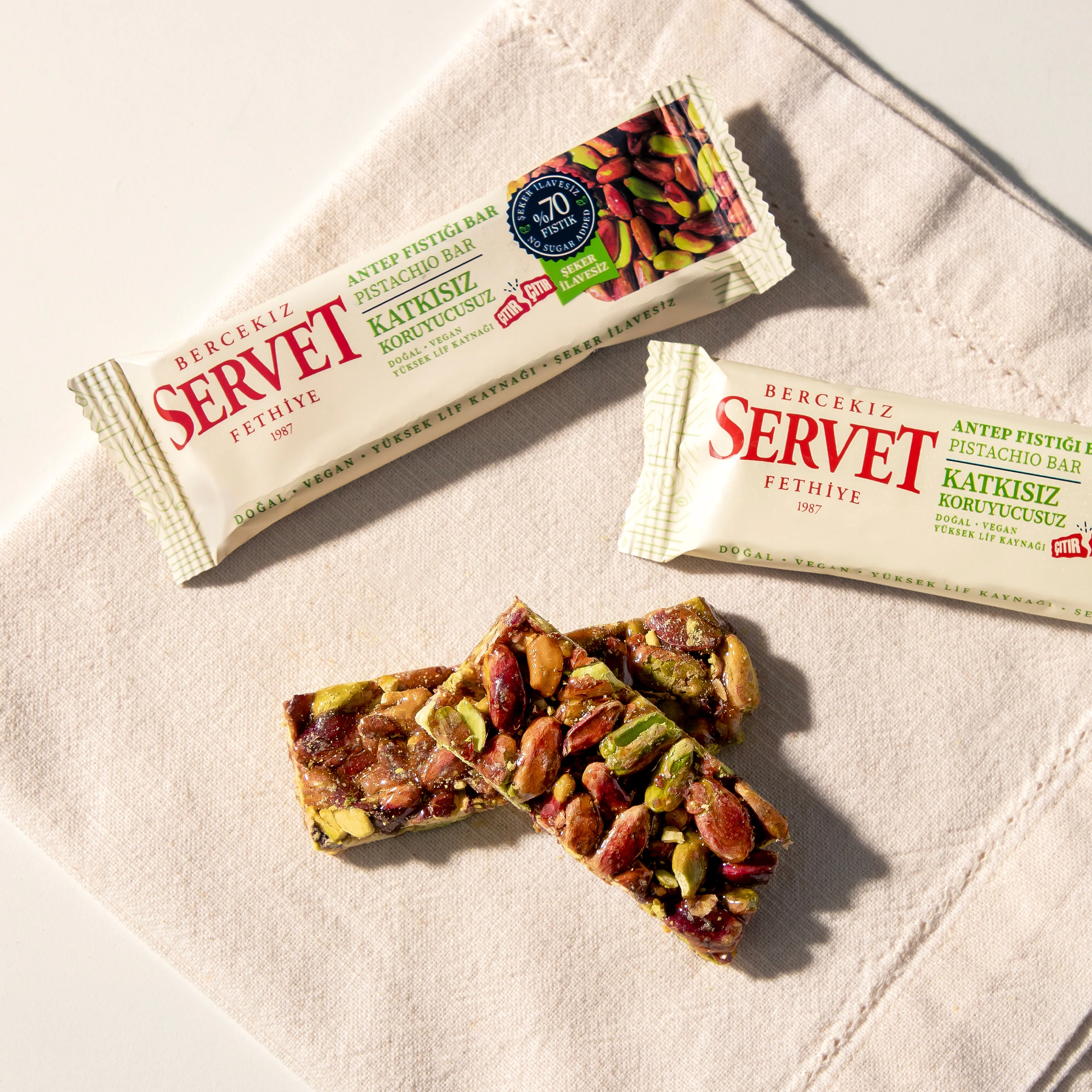 Antep Fıstığı Krokan Bar 20g 6'lı Paket - Image 3