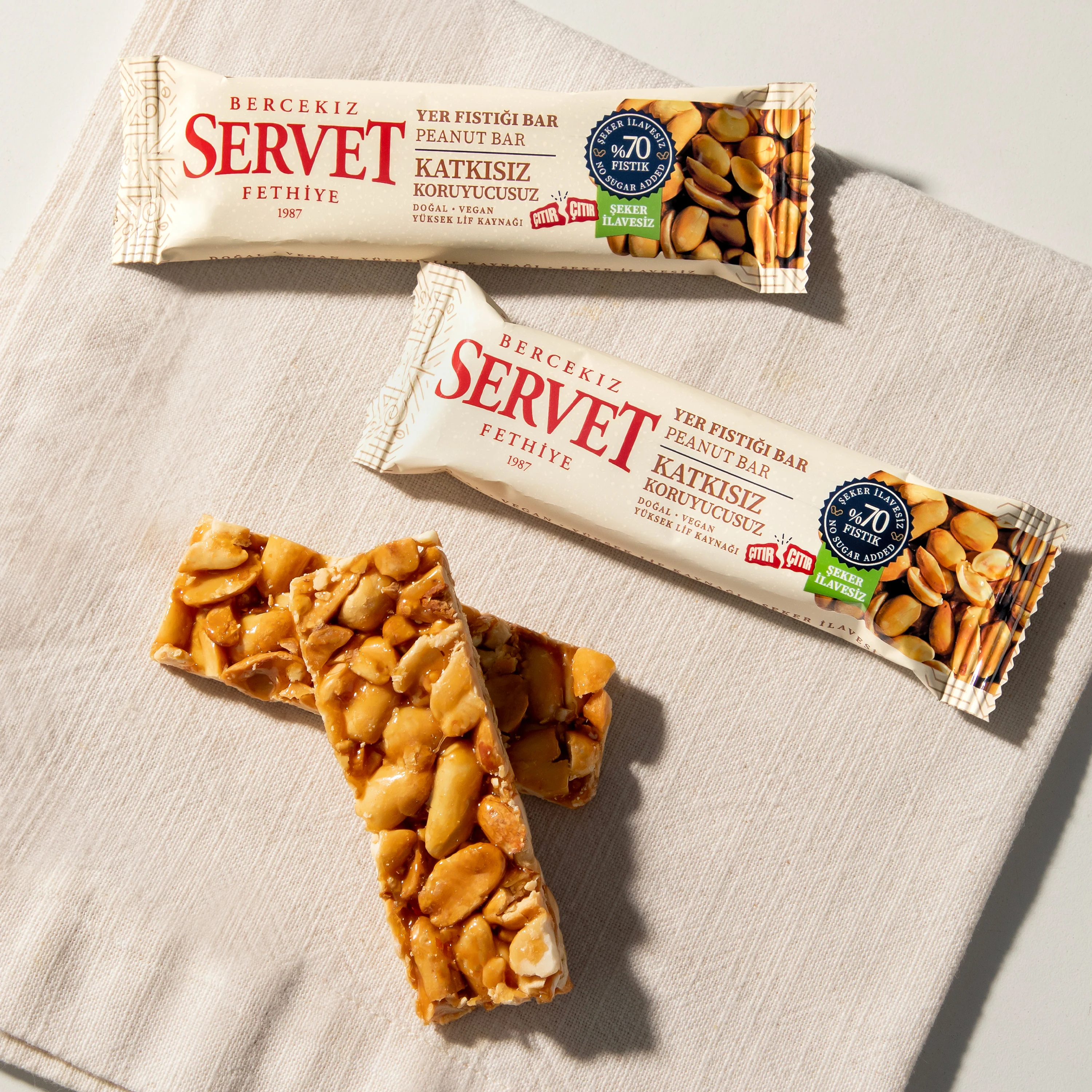 Yer Fıstığı Krokan Bar 20g 6'lı Paket - Image 3