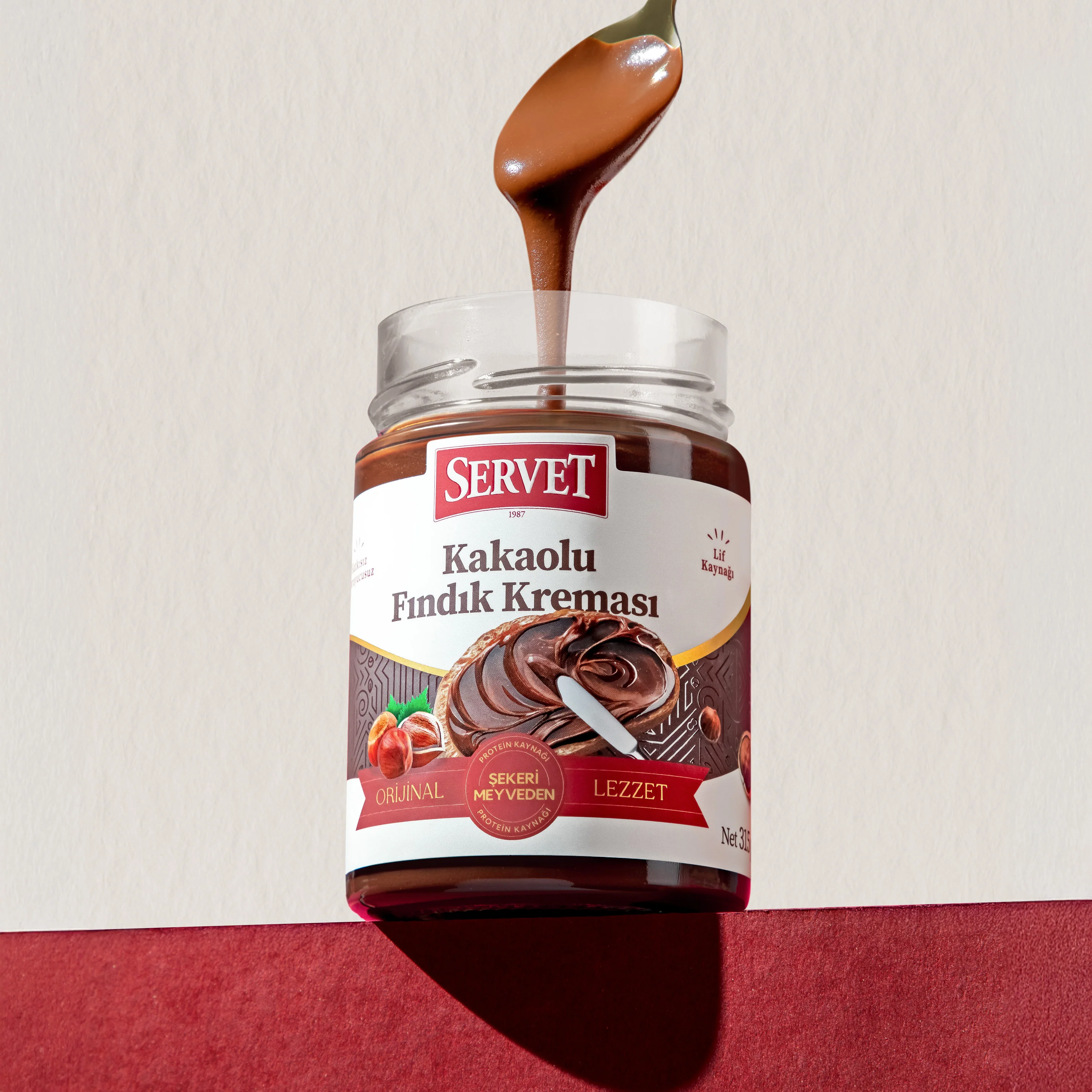 Servet Kakaolu Fındık Kreması 315g 2'li Paket - Image 2
