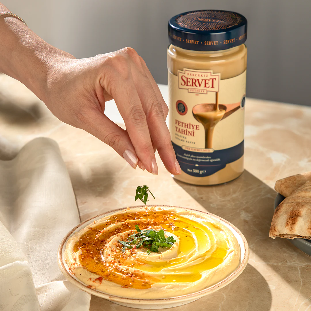 Tek Kavrulmuş Taze Servet Tahini - 500g - Image 4